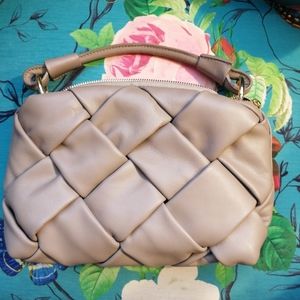 Valentina Fiore Leather Baguette